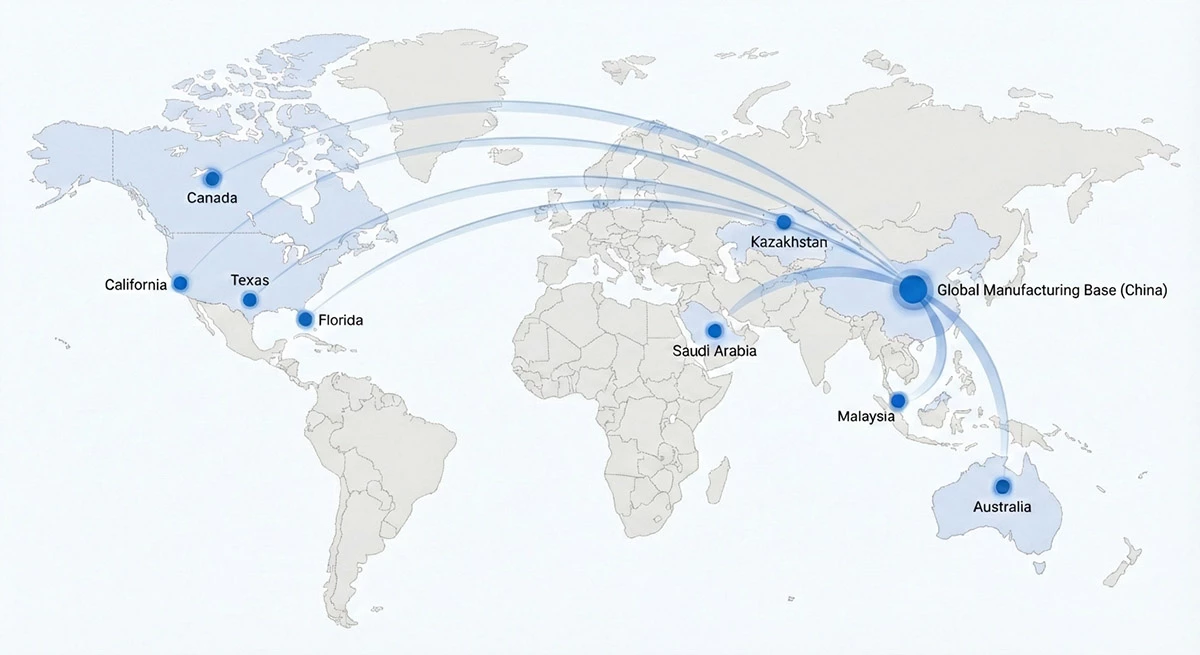 Serving Customers Worldwide