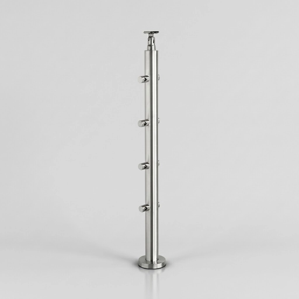 Cable Railing Post , 1050mm, MOD 0026, 316/304