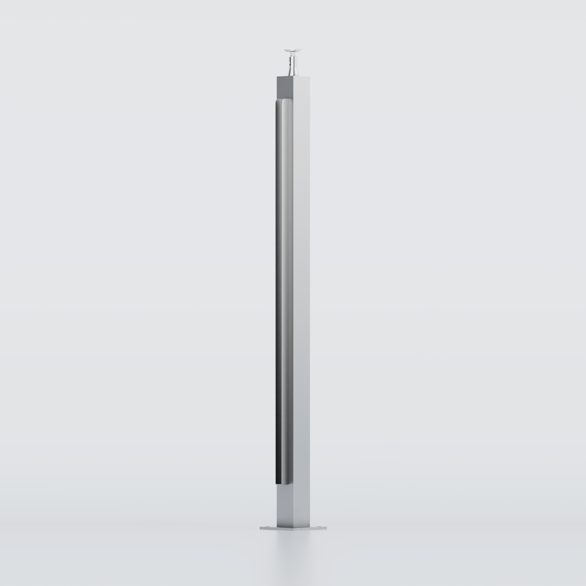 Glass Railing Post , 1050/304mm, MOD 0014, 316/304