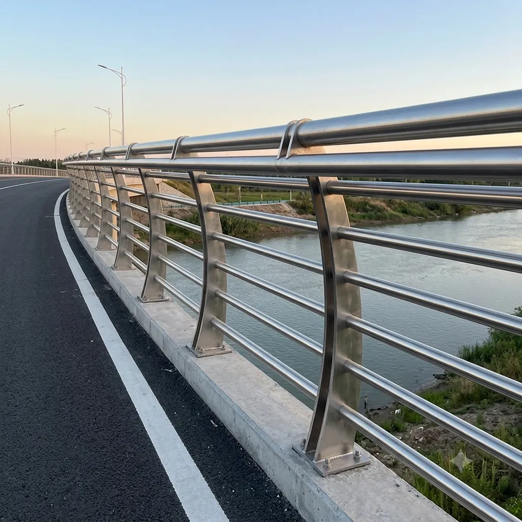 Modular  Railing System​ 1050/850mm SS316/304 MOD 0022 Non-Welded Assembly scenario