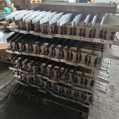 Railing post packaging process