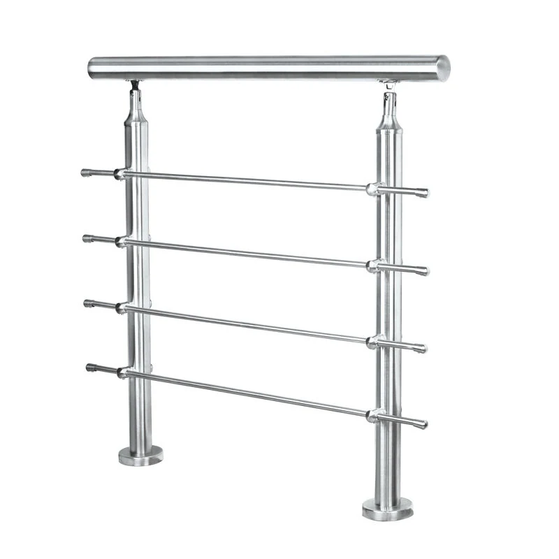 Custom Stainless Steel Rod Railing for Stairs and Balconies